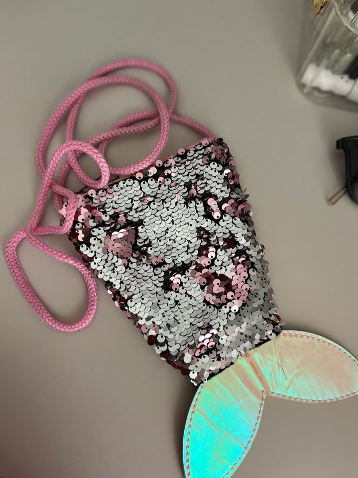 Pullu Renkli Kız Eldiveni - Görsel 3