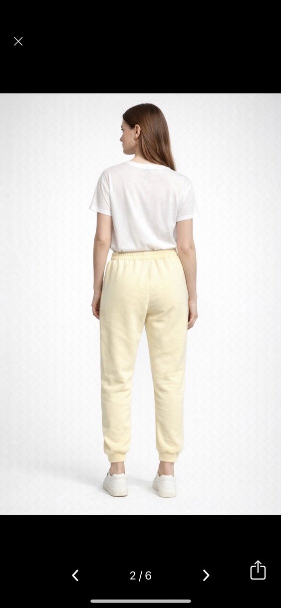 Rahat Kesim Pastel Renkli Kadın Eşofman Altı - Görsel 2