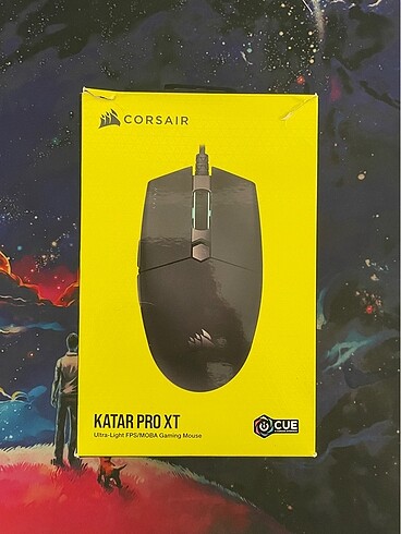 Corsair Katar Pro XT Oyuncu Mouse Kutulu