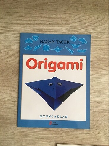  Beden ORİGAMİ KİTAPLARI (3 Adet)