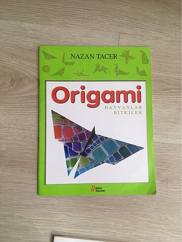  Beden Renk ORİGAMİ KİTAPLARI (3 Adet)