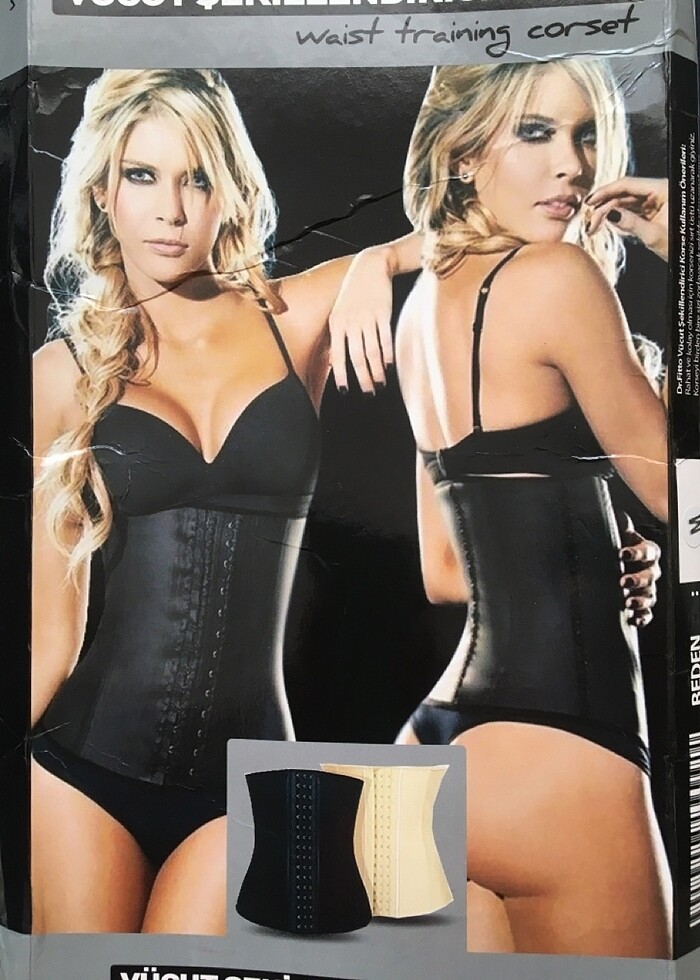 Vücut Şekillendirici Çelik Balenli Korse ( M Beden ) - Görsel 2