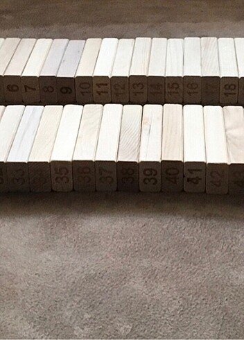  Beden JENGA RAKAMLI