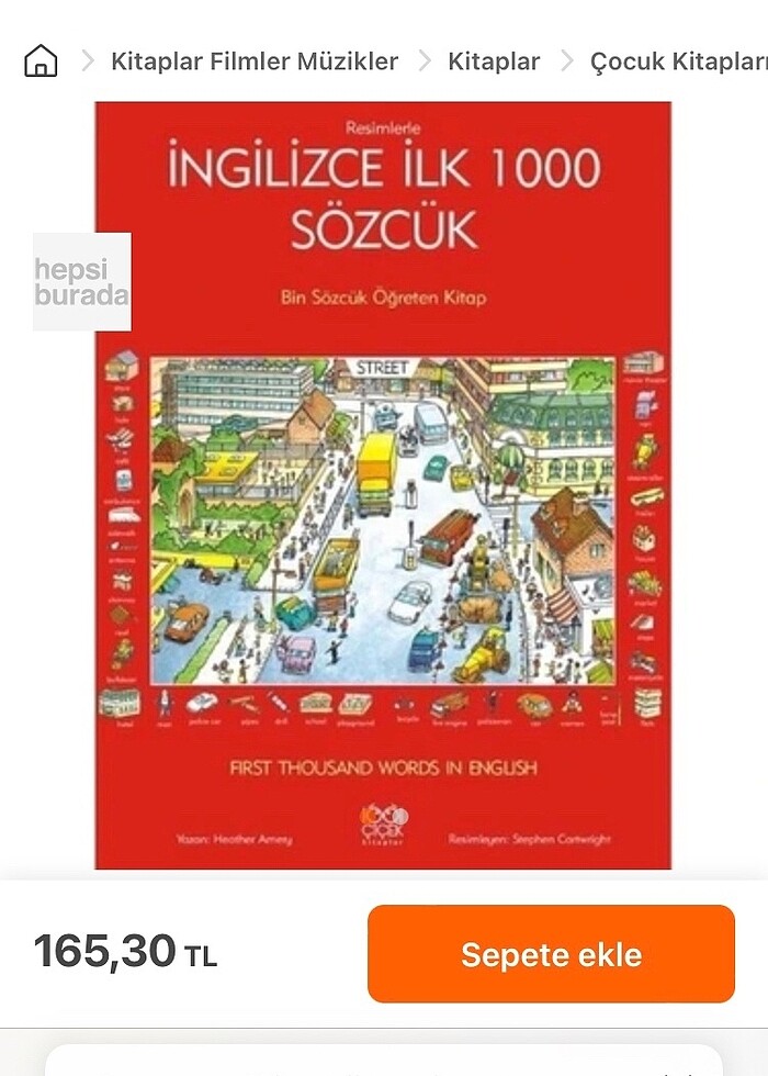 İLK BİN SÖZCÜK ( 2 LİSAN ) - Görsel 3