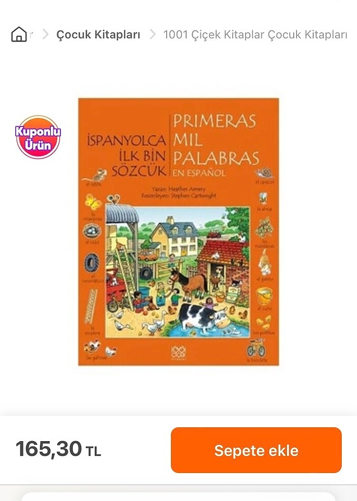 İLK BİN SÖZCÜK ( 2 LİSAN ) - Görsel 4