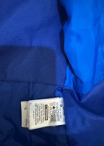 Erkek Çocuk Mavi Fermuarlı Yağmurluk - Görsel 5