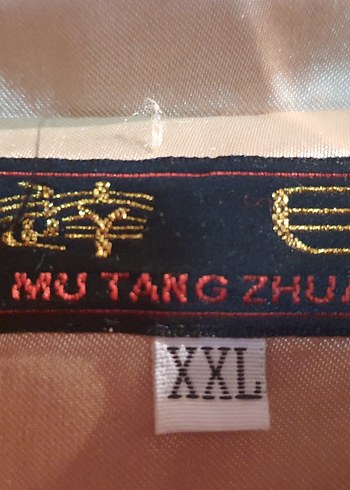 ÇİN malı İŞLEMELİ KIRMIZI CEKET - Görsel 4