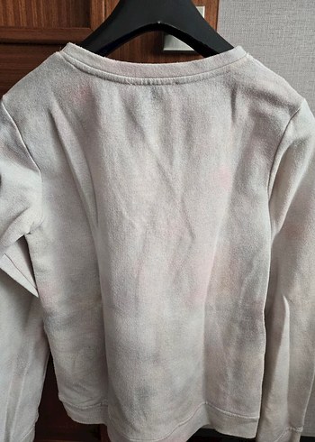 m Beden Uzun Kollu Baskılı Sweatshirt