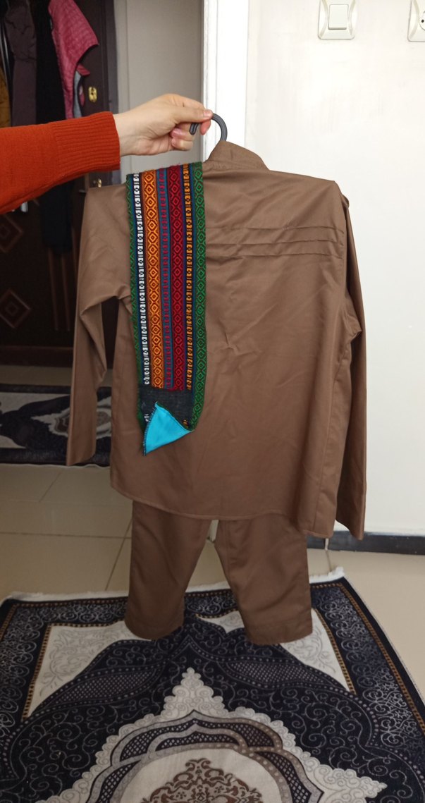 Kahverengi Çocuk Takım Elbise - Görsel 3