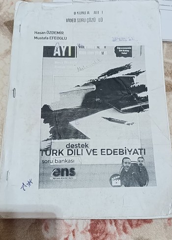 2 AYT Edebiyat Ders Notları - Dilan Demir 2 kitabın toplam fiyat - Görsel 2