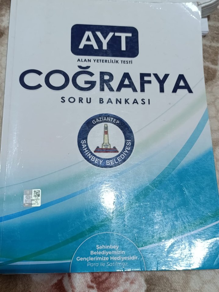 TYT Coğrafya Soru Bankası 1. Oturum 2 kitabın toplam fiyatıdır - Görsel 2