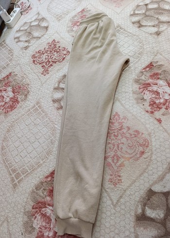 Gri Bağcıklı Kadın Rahat Sweatpant - Görsel 3