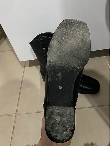 39 Beden siyah Renk Kadın bot