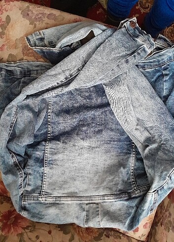 Mavi marka crop kot ceket
