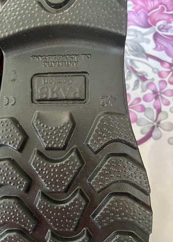 Pars Profesyonel İş Güvenlik Ayakkabı çelik burunlu kaymaz taban