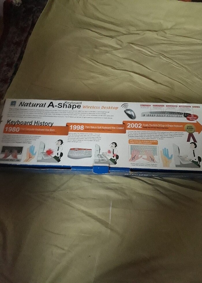 Klavye mouse kablosuz - Görsel 2