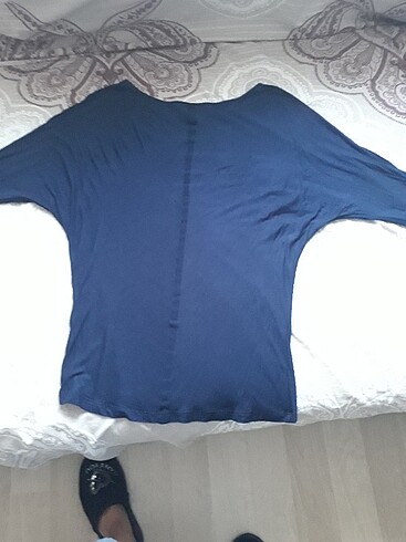 Sırt detaylı bluz - Görsel 6