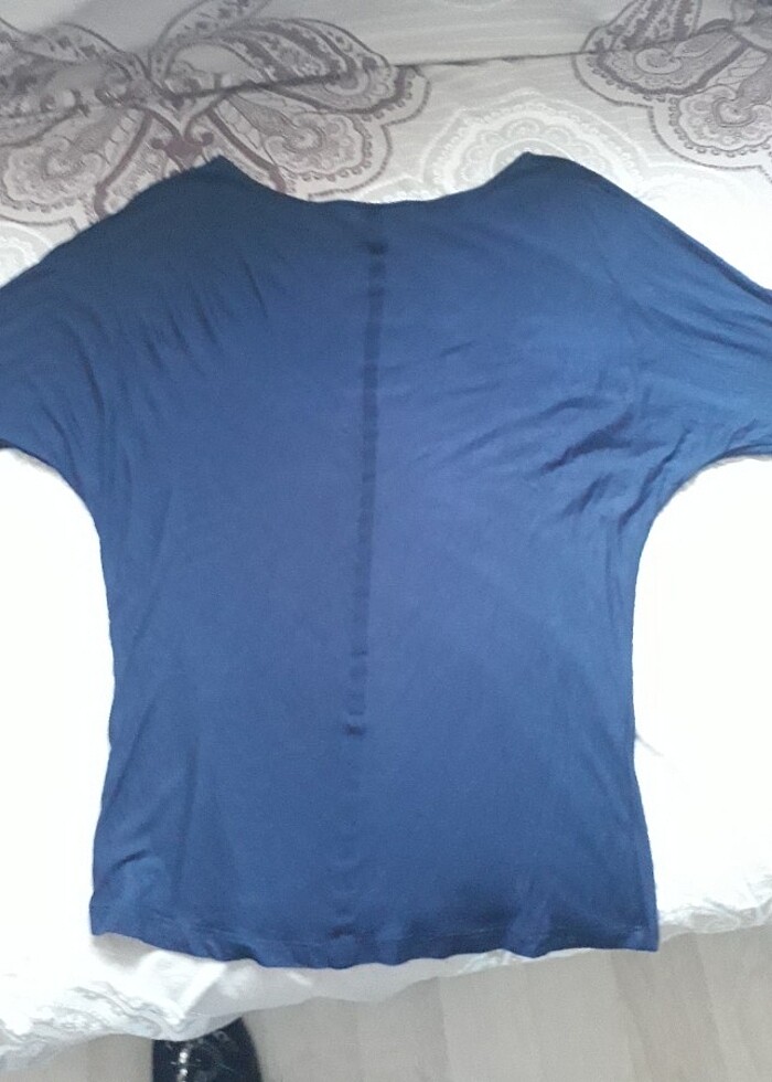 Sırt detaylı bluz - Görsel 2