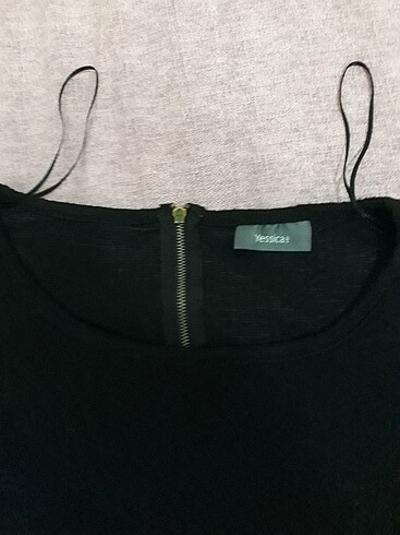 Yesseica Elbise siyah - Görsel 6