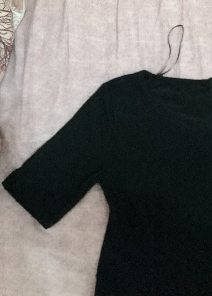 Yesseica Elbise siyah - Görsel 5