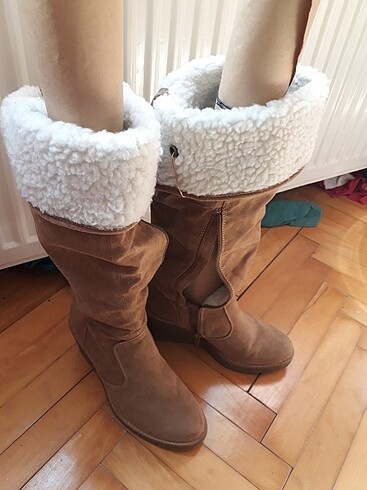 Nubuk deve tüyü  rengi çizme graceland - Görsel 7