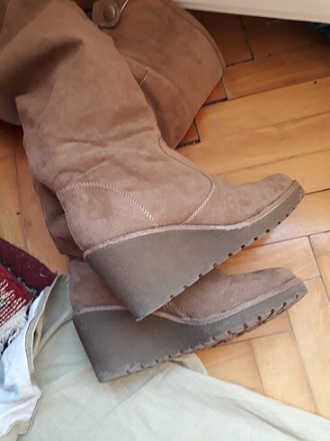 Nubuk deve tüyü  rengi çizme graceland - Görsel 19