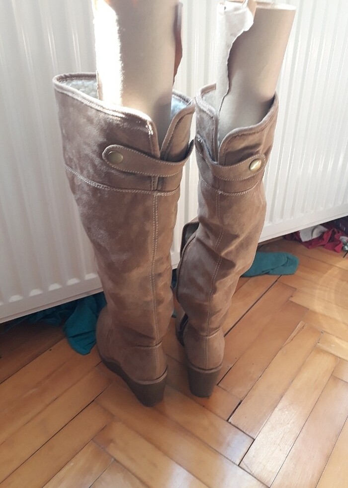 Nubuk deve tüyü  rengi çizme graceland - Görsel 5