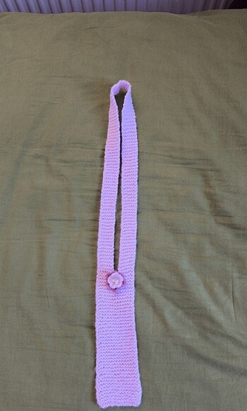 El işi örme kravat - Görsel 4