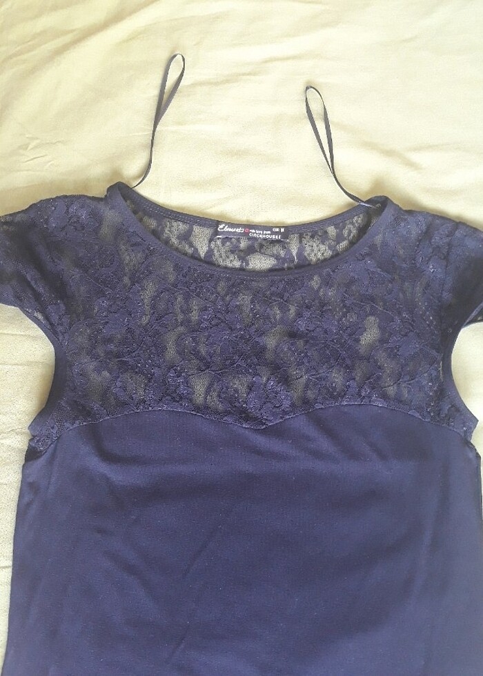 Dantelli bluz - Görsel 3