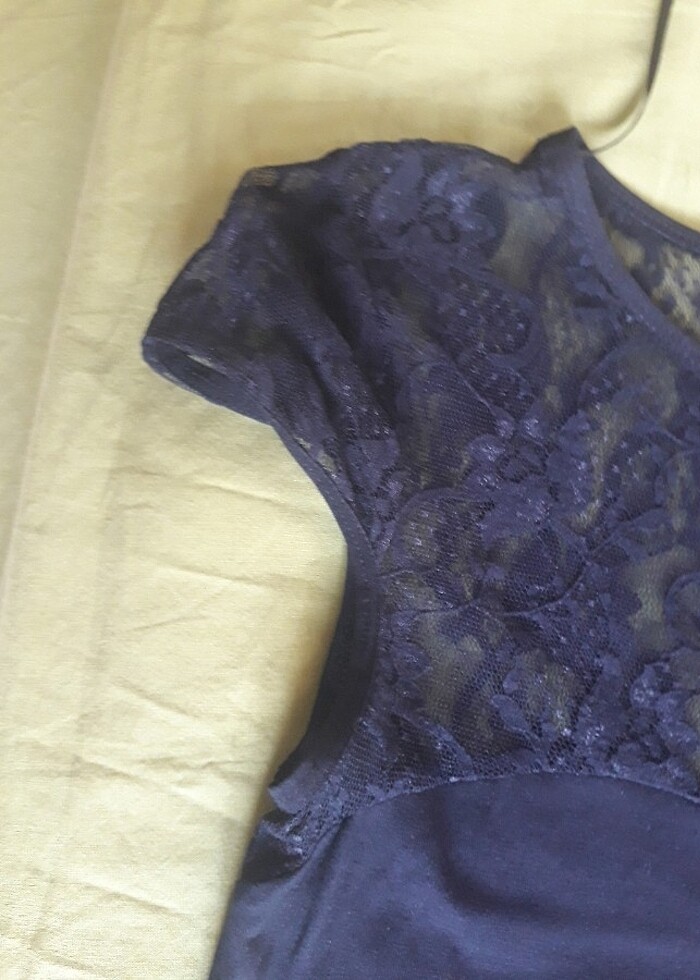 Dantelli bluz - Görsel 5