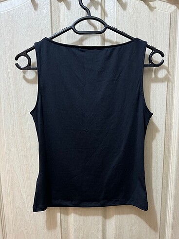 H&M H&M siyah microfiber üst