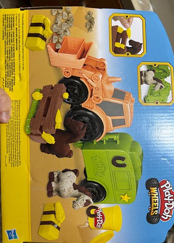 Play-Doh Renkli Oyuncak Traktör Seti - Görsel 2