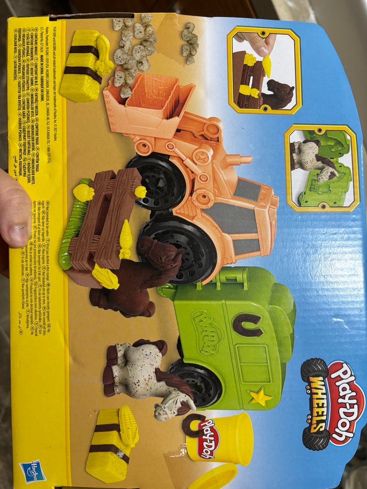 Play-Doh Renkli Oyuncak Traktör Seti - Görsel 2