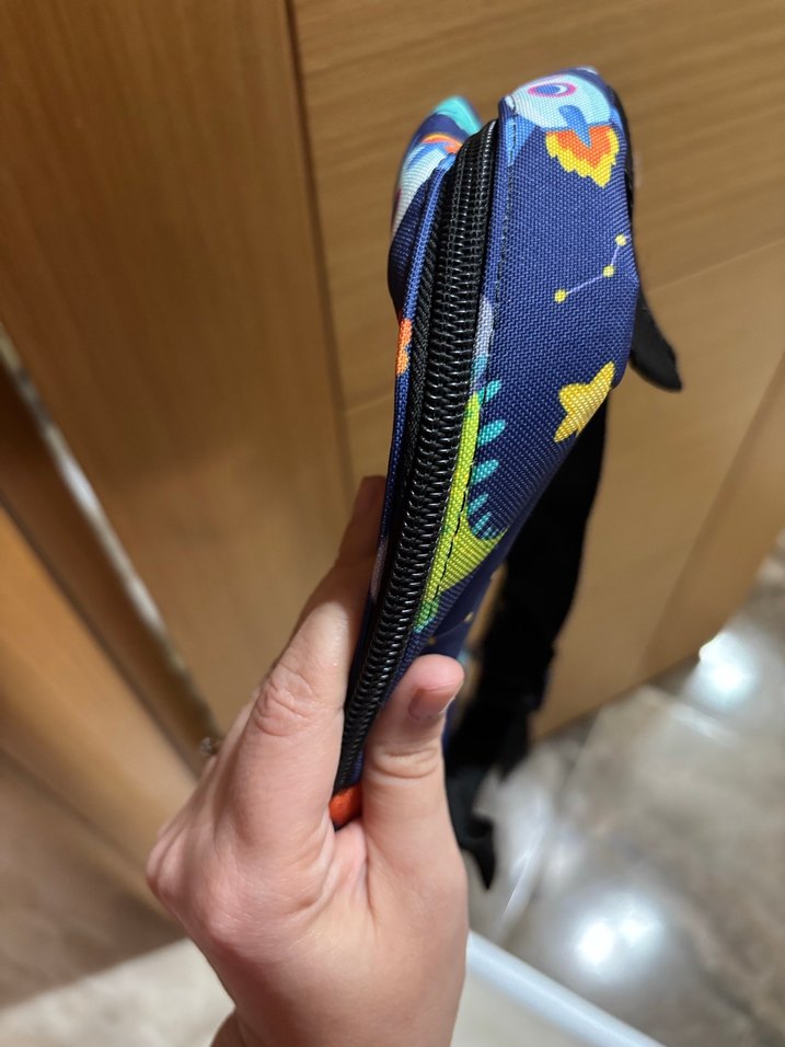 Renkli Uzay Temalı Çocuk Sırt Çantası - Görsel 4