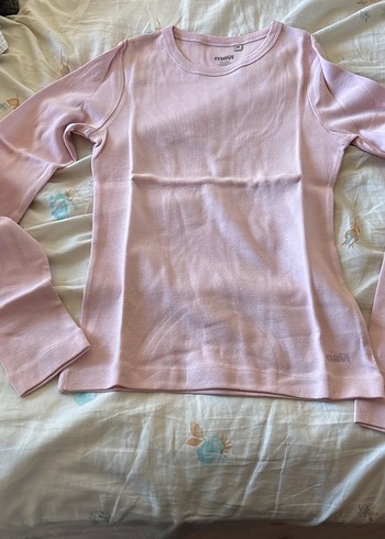 Pembe Uzun Kollu Tişört