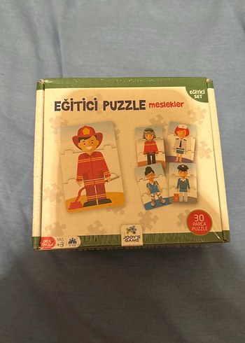 Eğitici Meslekler Puzzle Seti