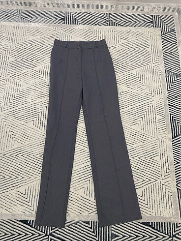 36 Beden gri Renk kumaş pantalon