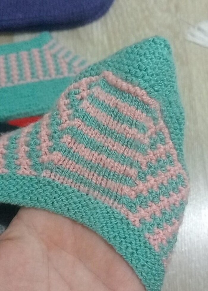 Örme patik - Görsel 4