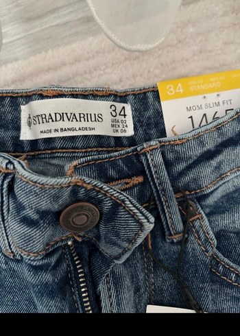 xs Beden stradivarius Mavi Mini Denim Jean