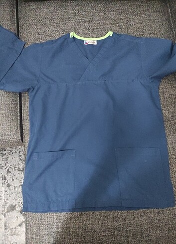 Crocs Lacivert hemşire forması scrubs