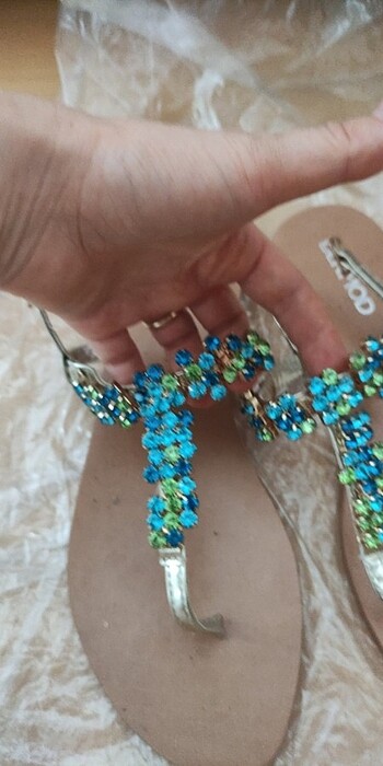 Derimod Taşli Derimod sandalet