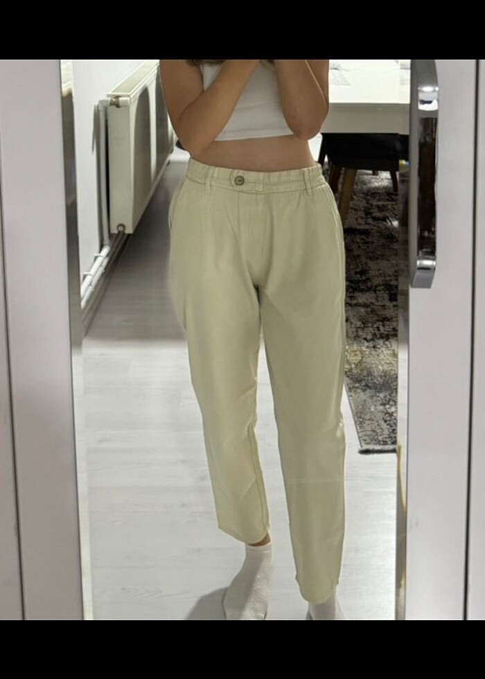 Addax keten pantolon  kanvas pantolon  - Görsel 5