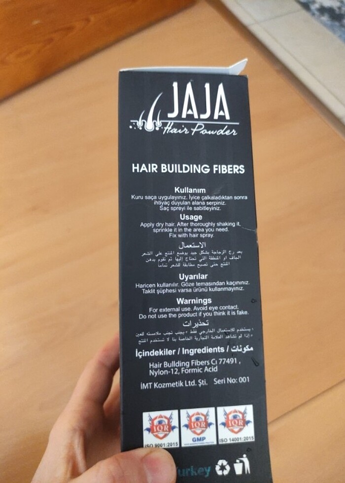 Saç. Fiberi dolgunlastirici topik  - Görsel 5