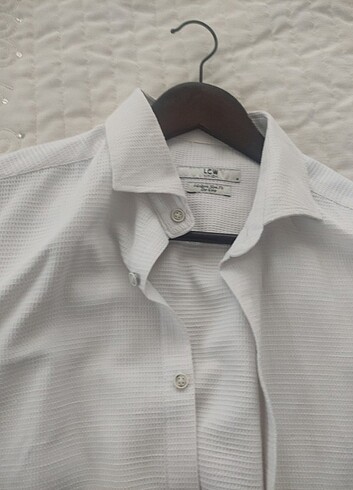 m Beden beyaz Renk LCW slim fit beyaz gömlek