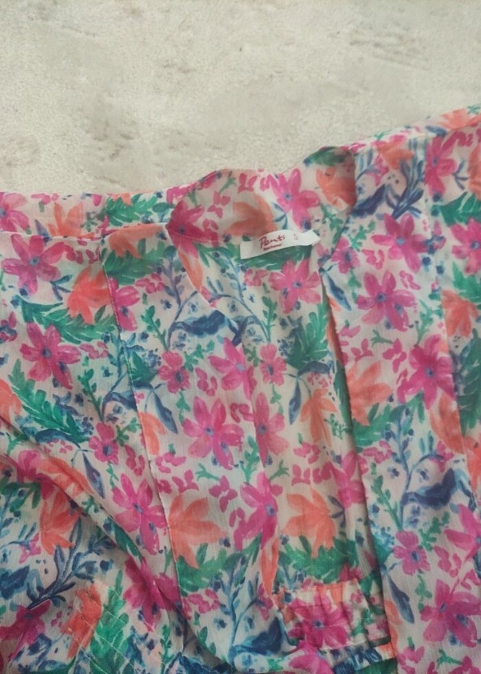 Penti pareo çiçekli  - Görsel 3