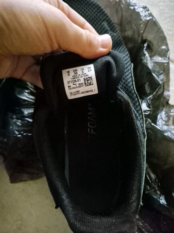 Siyah puma Spor Ayakkabı - Görsel 5