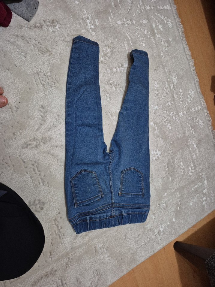kız cocuk kot tayt - Görsel 3