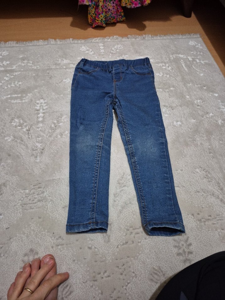 kız cocuk kot tayt - Görsel 4