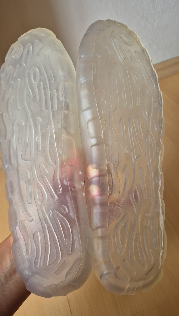 Şeffaf Beyaz Erkek Su  deniz Ayakkabısı - Görsel 3