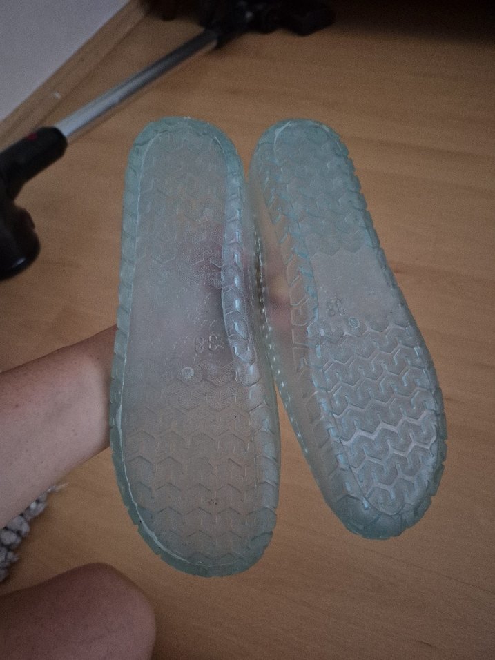 Şeffaf Mavi  Su deniz ayakkabısı - Görsel 3